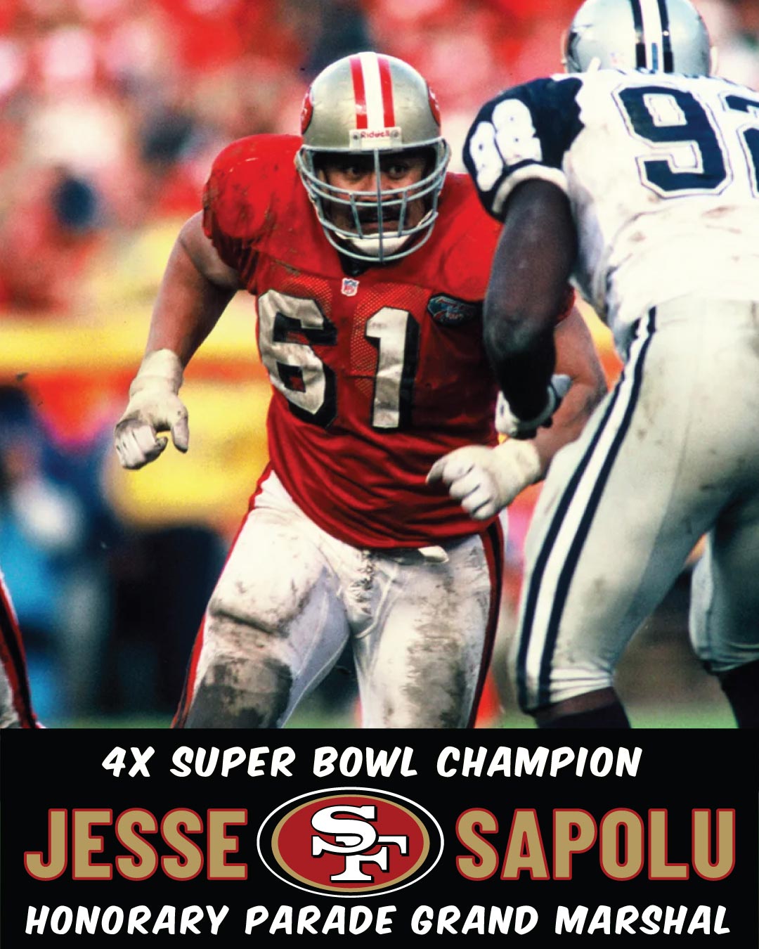 2025 parade grand marshal Jesse Sapolu