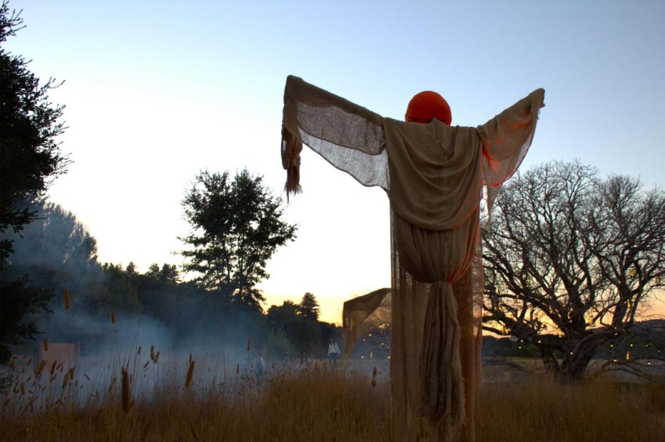 Nightfall at Filoli Halloween haunted house and gardens event