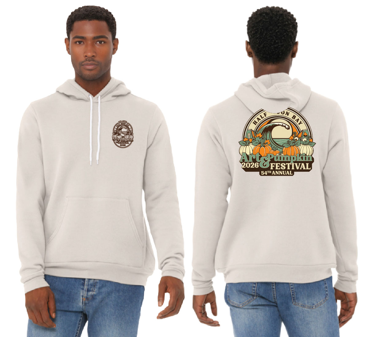 Pullover hoodie - White