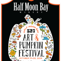 Half Moon Bay Winery Pumpkin Festival label wine