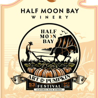Half Moon Bay Winery's Pumpkin Festival wine label