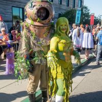Costumed creatures from the deep sea