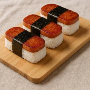 Spam Musubi from Ho'okahi Pu'uwaii Outrigger Canoe Club